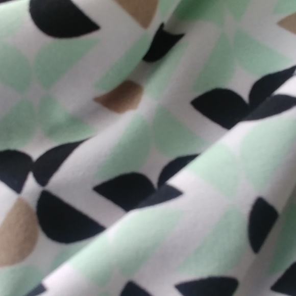 Calvin Klein Sleeveless Drape Neck Multi Colored S - Picture 3 of 5